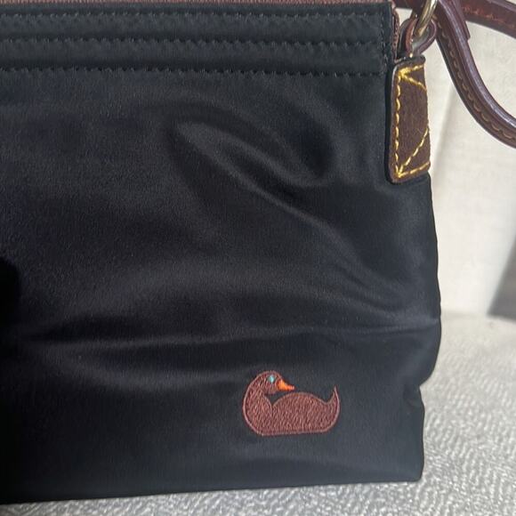 Dooney & Bourke Women’s Casual Black Nylon and Leather Handbag - Picture 6 of 16